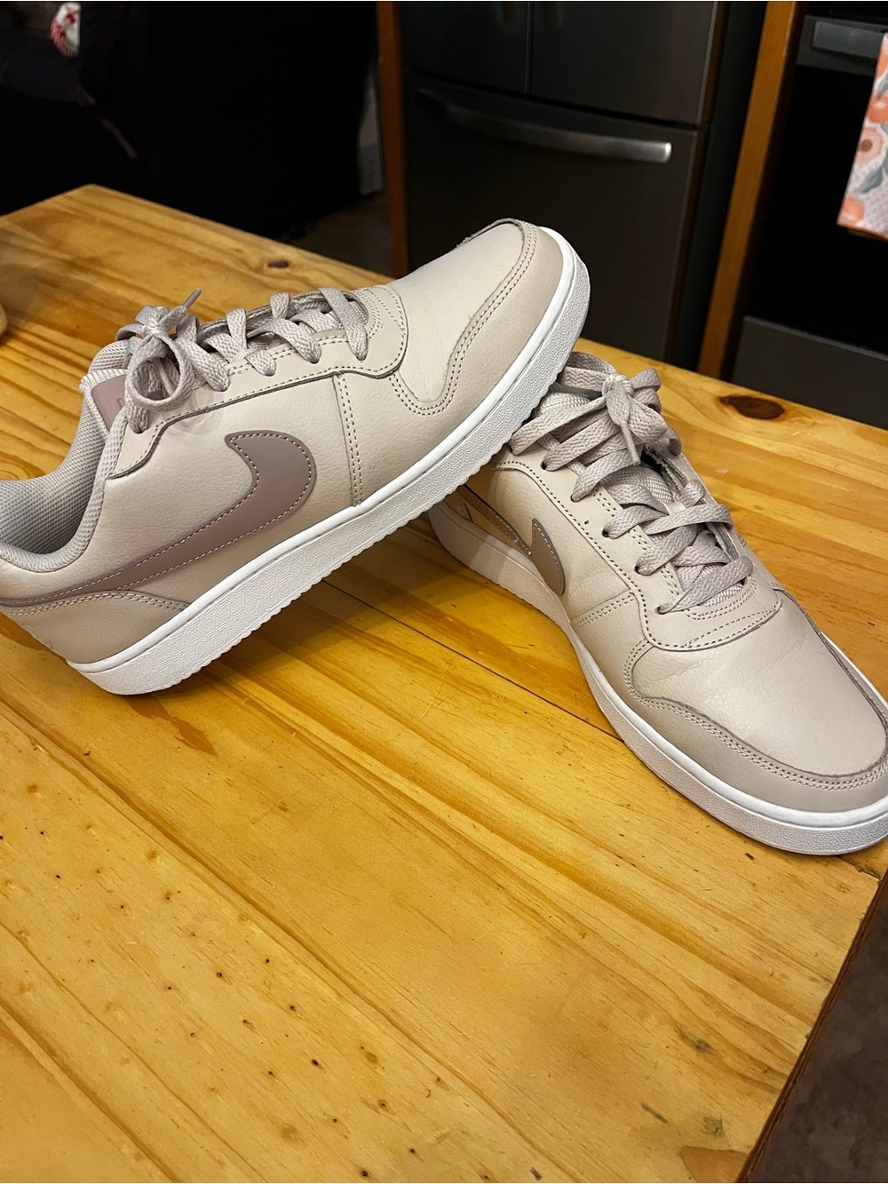 Nike Women’s Low-Top Sneakers in Beige and Taupe